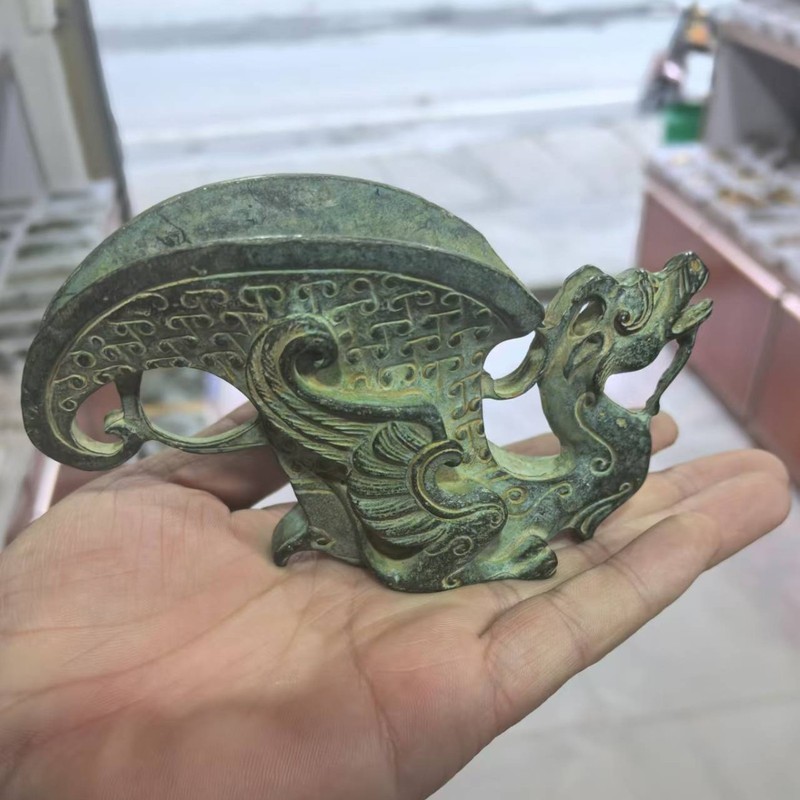 Collectible Vintage Wine - ボトル用蛇口、貔貅銅製装飾品、酒器、家の装飾、田舎のヴィンテージ品、美術工芸品コレクション