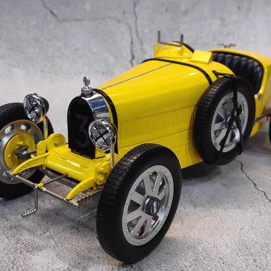 Vintage Collectible Model Cars - NOREV 1/12 ブガッティ T35 コンバーチブル クラシックカー