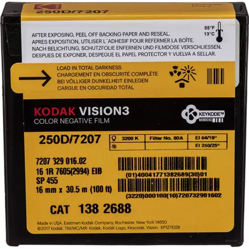 Super 8 Film Reel - オリジナルコダック スーパー8mmムービーフィルム 1-3本 Vision3 50D/7203 200T/7213