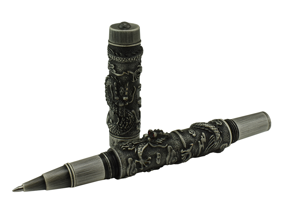 Jinhao ヴィンテージ豪華なローラーボールペンダブルドラ - Vintage Collectible Pens のレビューと価格