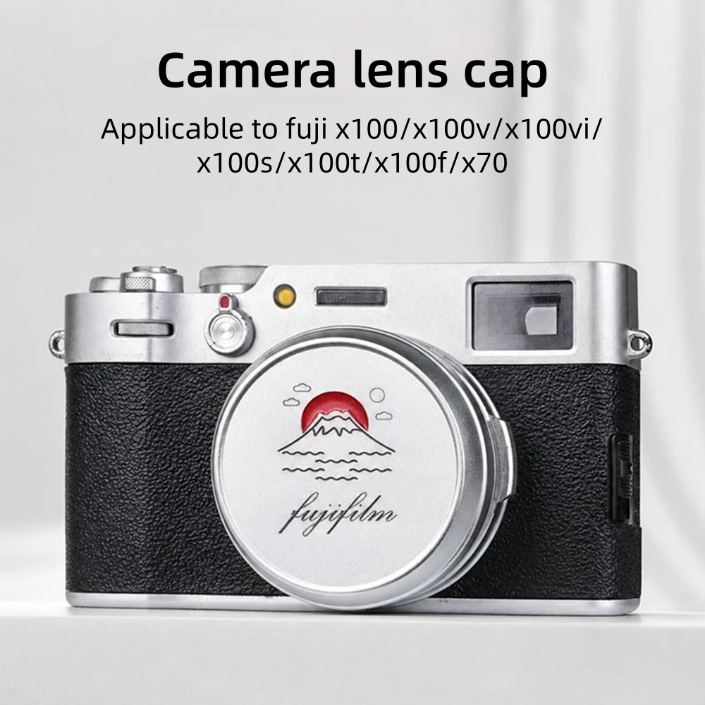 新しい金属製カメラレンズキャップアルミレンズカバーソフトカメ - Lens Cap Vintage のレビューと価格