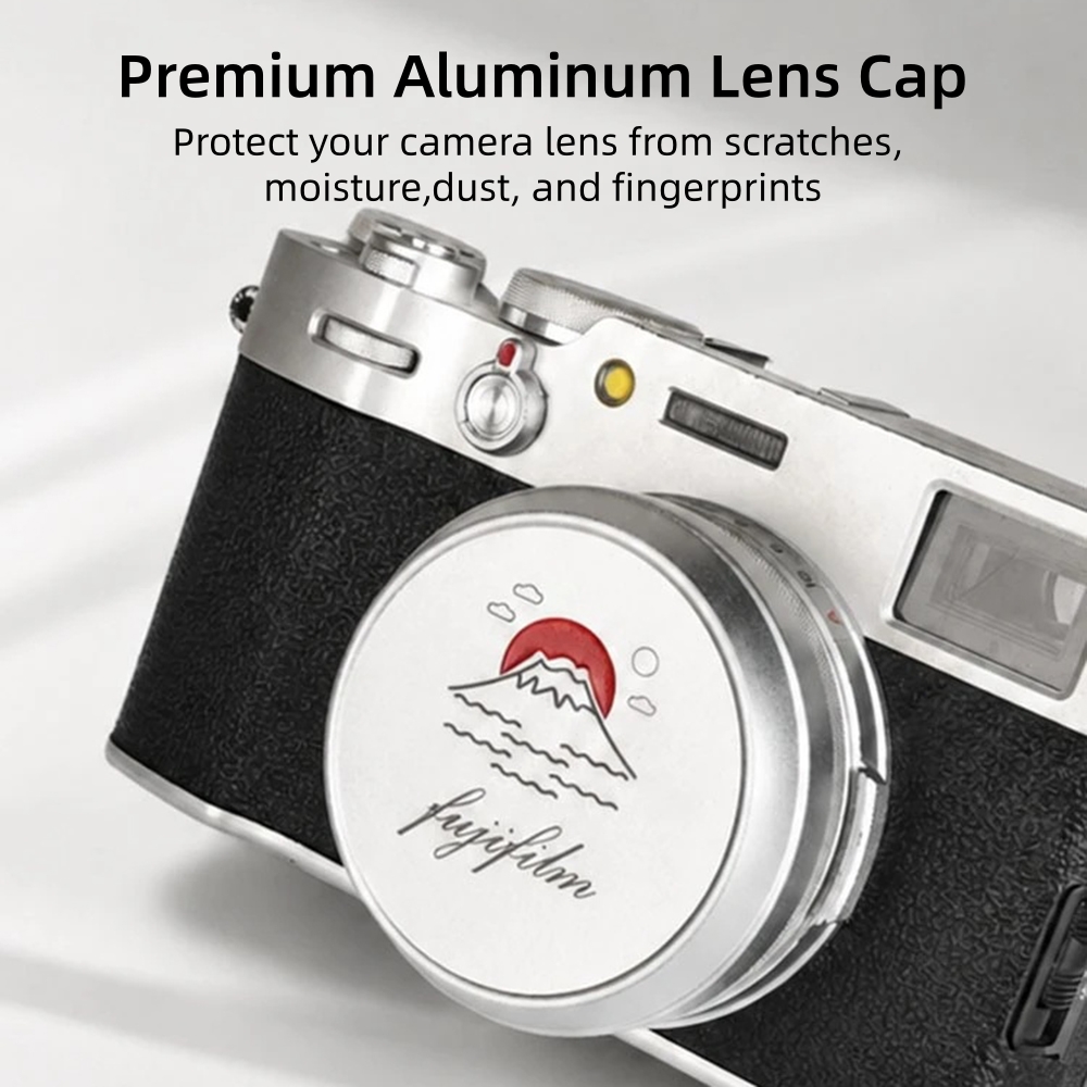 新しい金属製カメラレンズキャップアルミレンズカバーソフトカメ - Lens Cap Vintage のレビューと価格