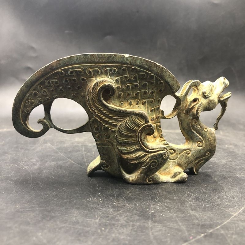 ボトル用蛇口、貔貅銅製装飾品、酒器、家の装飾、田舎のヴィンテ - Collectible Vintage Wine のレビューと価格