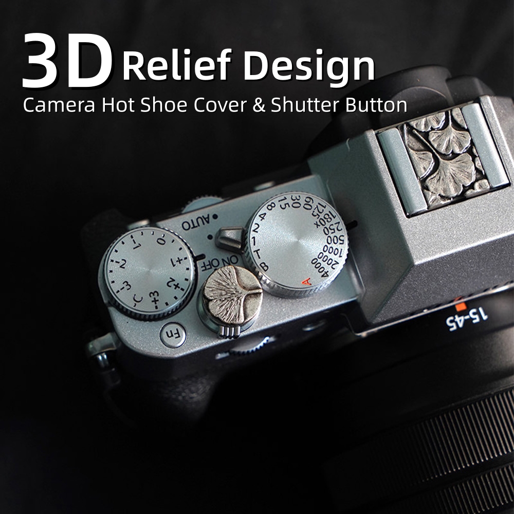 メタルヴィンテージ桜ホットシューカバーボタンリリースボタン富 - Lens Cap Vintage のレビューと価格