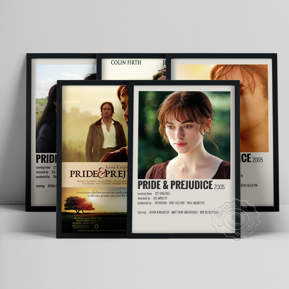 誇りと偏見 映画ポスター、ジェーン・オースティンの書籍表紙ウ - Vintage And Collectible Books のレビューと価格