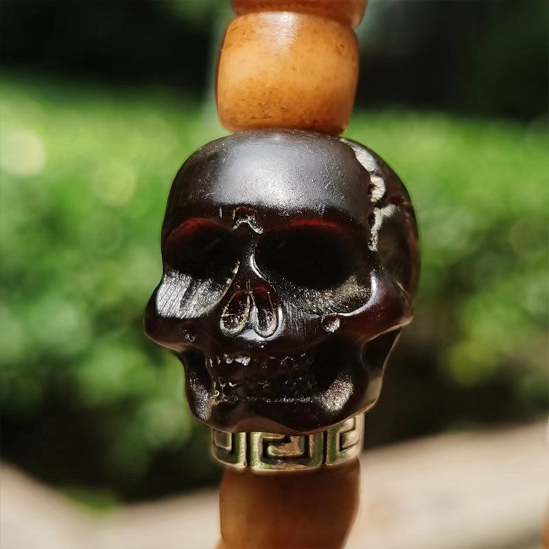 手磨きのヴィンテージキャメルボーンビーズ、レトロアクセサリー - Vintage Collectible Items のレビューと価格