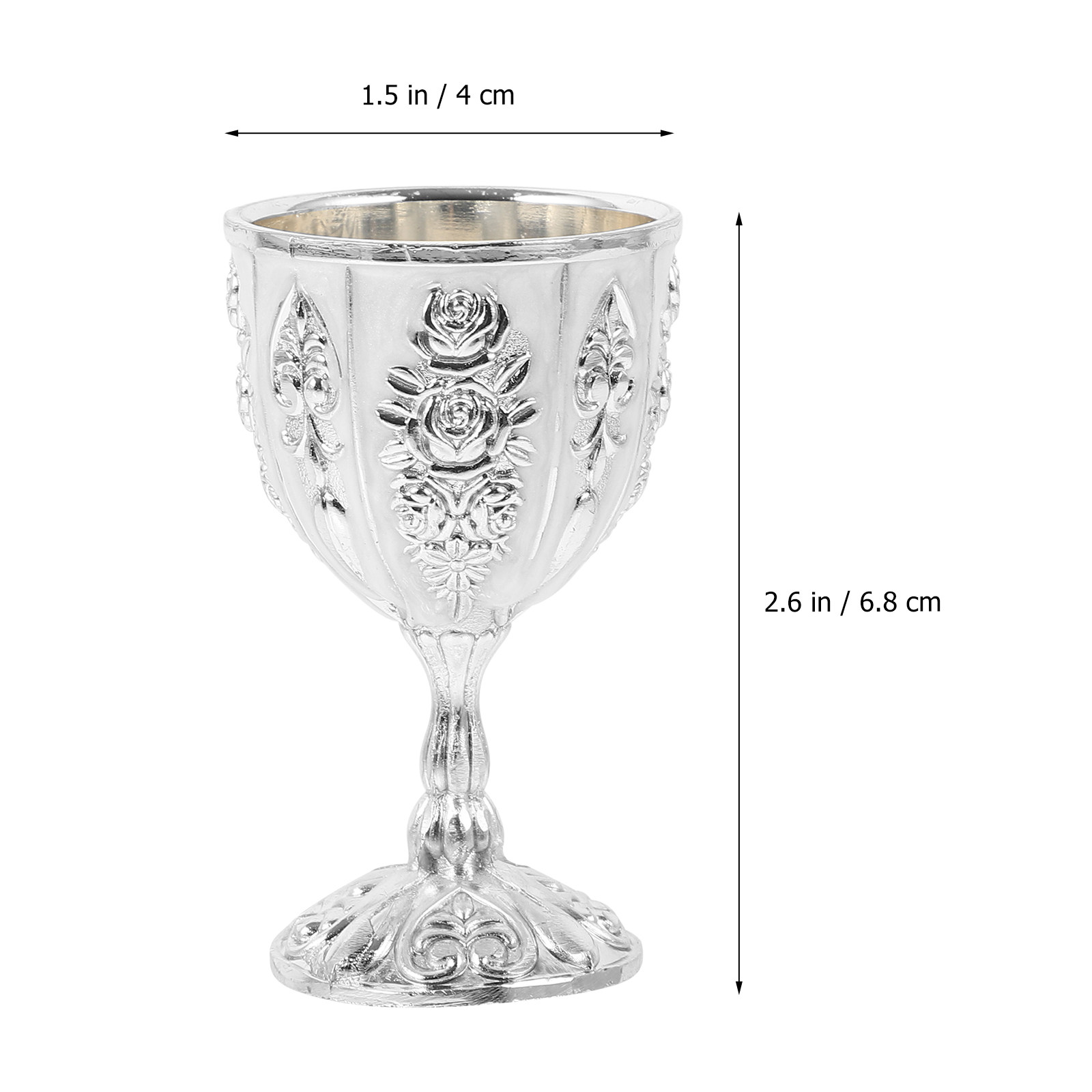 1個入り、レトロなワイングラス、ヨーロピアンスタイル、繊細な - Collectible Vintage Wine のレビューと価格