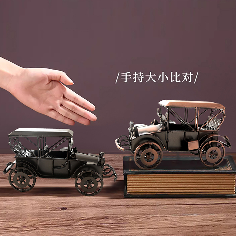 ヨーロッパスタイルのヴィンテージ合金古い車の模型装飾品クリエ - Vintage Collectible Model Cars のレビューと価格